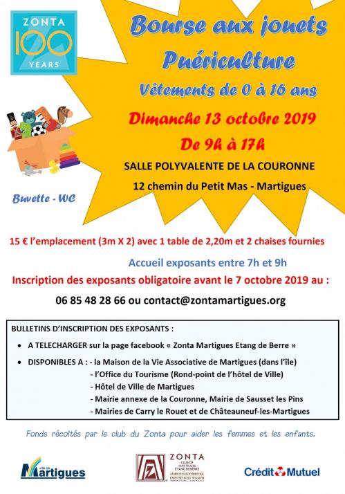 Affiche bourse aux jouets