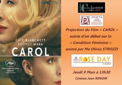 Affiche film carol pour le 8 mars 2018