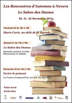 Affiche salon des dames nov 2015