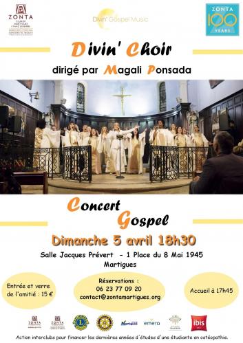 Affiche gospel 5 04 20