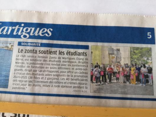 Article la provence dimanche 6 06 21