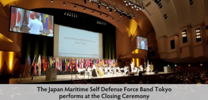 Cloture avec japan maritime self defense force band tokyo 1